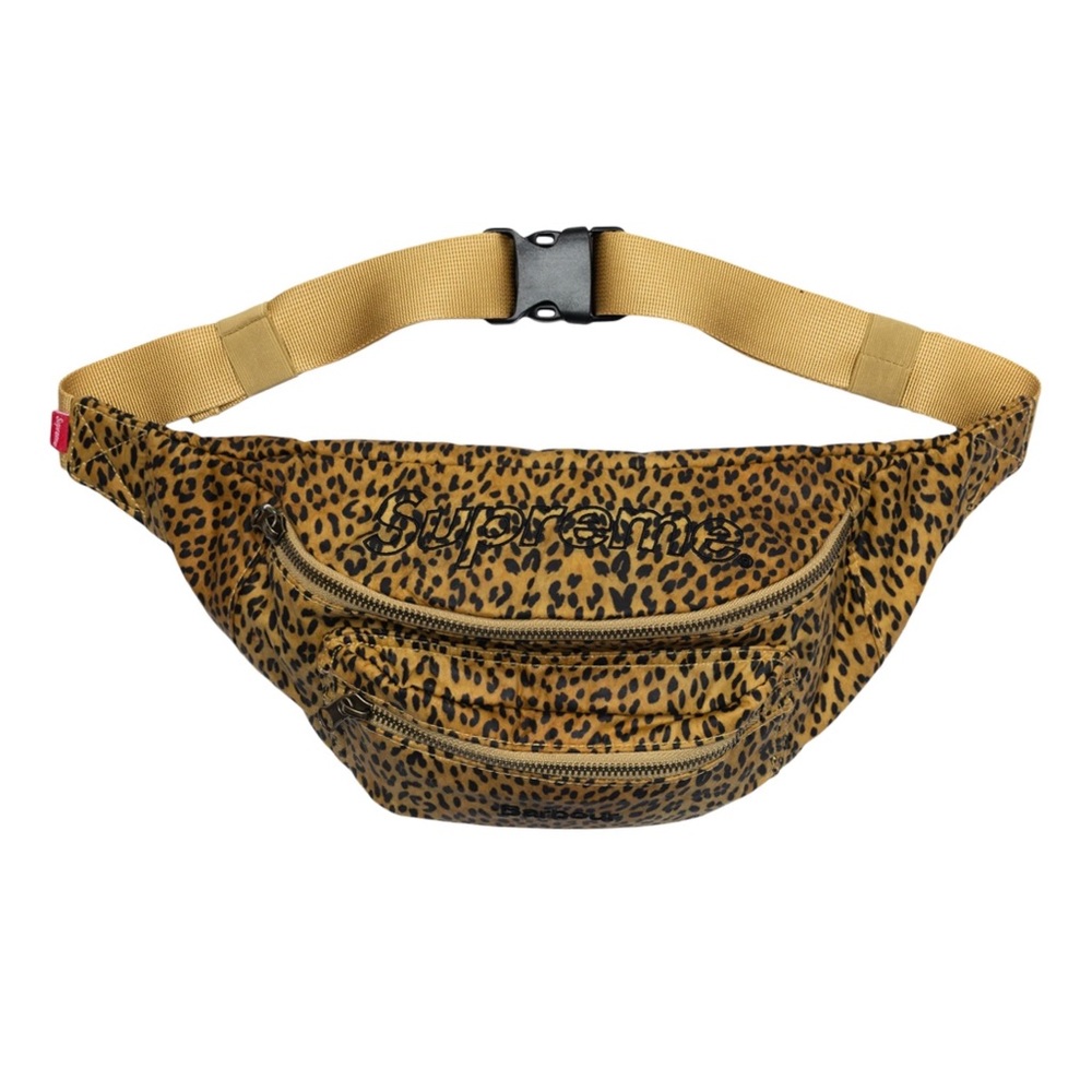 Supreme x Barbour Waist Bag in Leopard Print